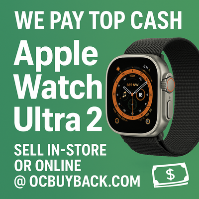 Get Top Cash for Your Apple Watch Ultra 2 at OCBuyBack